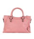 Small Le City, &pound;720, Handbags, Pink, Leather, Back view